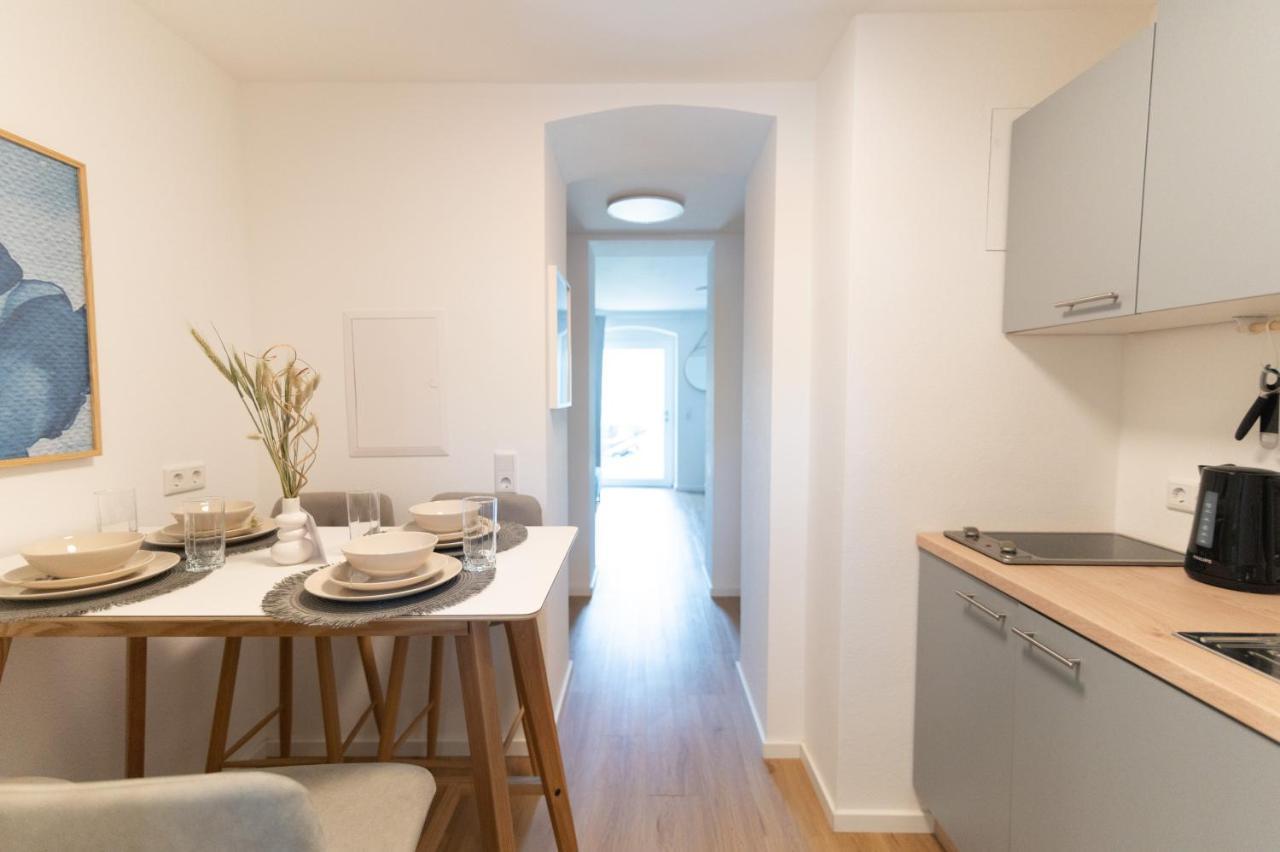 Peter Apartments - Apartment Mit Eigenem Eingang I 30Qm I Zentrale Lage I Bad I Kueche I Terrasse I Tv Фулда Екстериор снимка